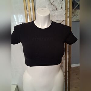 Ryderwear Women's Black Crop Top